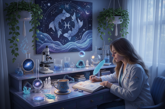 Pisces Scientist: Researching with Intuitive Discovery Vision, Compassionate Scientific Purpose, and Dreamy Transformative Inquiry Nicole's ritual universe