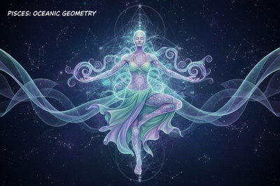 Pisces & Yoga Asana: Your Body's Sacred Geometry - The Ocean's Form