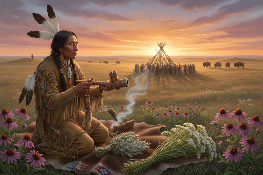 Plains Nations Plant Medicine: Lakota, Cheyenne, and Prairie Herbs - Great Plains Indigenous Herbalism & Buffalo Culture - Nicole's ritual universe