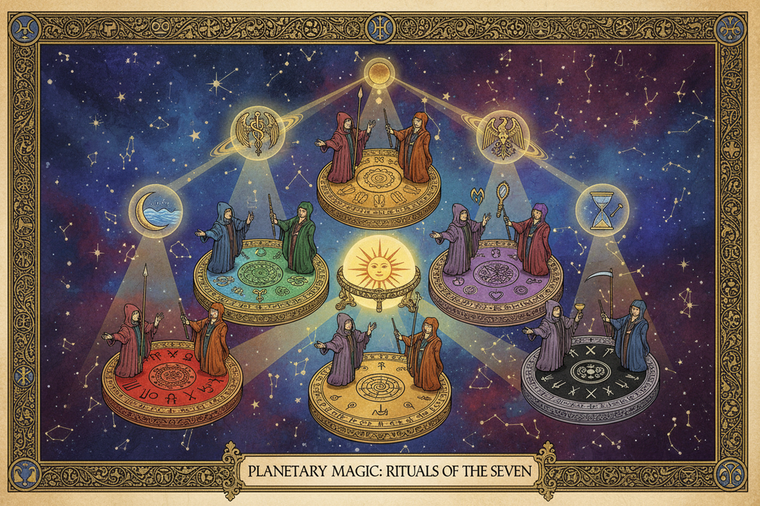 Planetary Magic Seven Classical Planets Rituals - Nicole's ritual universe