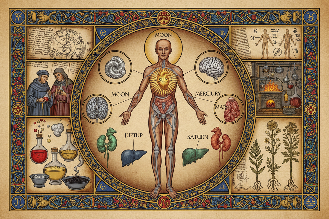 Planetary Organs & Alchemical Physiology: Medieval Medical Mysticism
