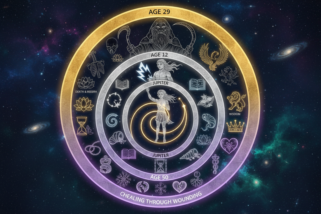 Planetary Returns as Mythic Initiations (Saturn, Jupiter, Chiron) - Nicole's ritual universe