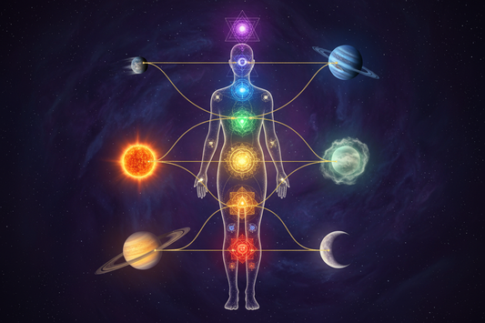 Planets and Chakras: The Complete Correspondence Between Celestial Bodies and Energy Centers