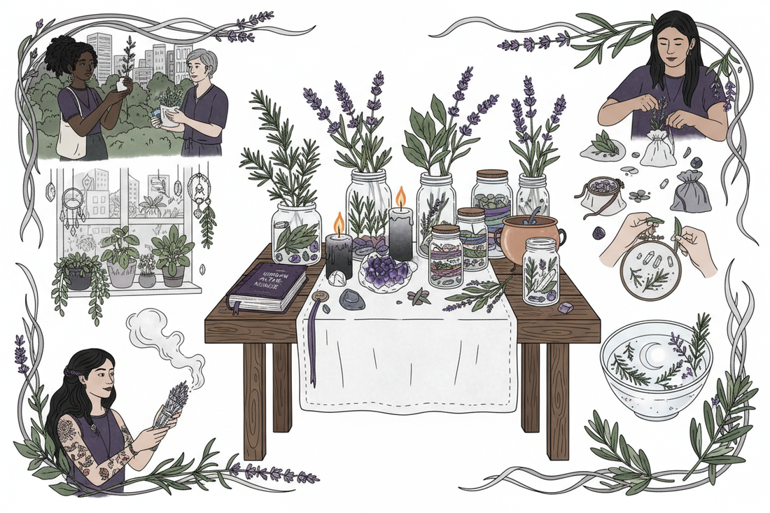 Plant Allies in Modern Witchcraft: Contemporary Herbal Magic - Adapting Ancient Plant Wisdom for Today - Nicole's ritual universe