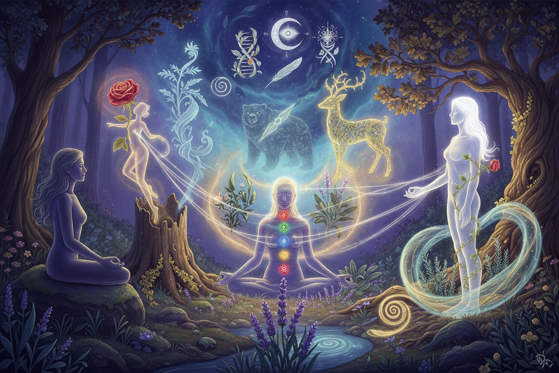 Plant Allies: Finding Your Personal Power Plants Through Meditation - Practical Guide to Plant Spirit Relationships - Nicole's ritual universe