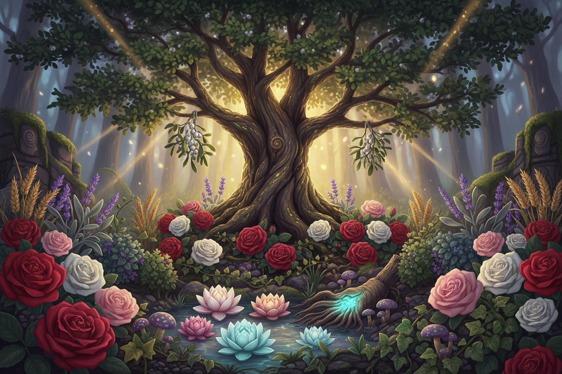Plant Magic: Herbs, Trees & Flowers as Sacred Symbols