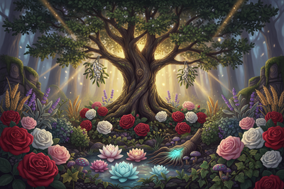 Plant Magic: Herbs, Trees & Flowers as Sacred Symbols