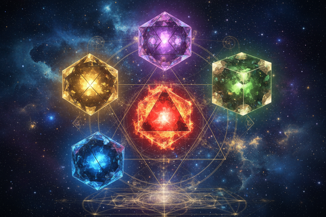 Platonic Solids: Five Sacred Geometric Elements of Creation Explained ...