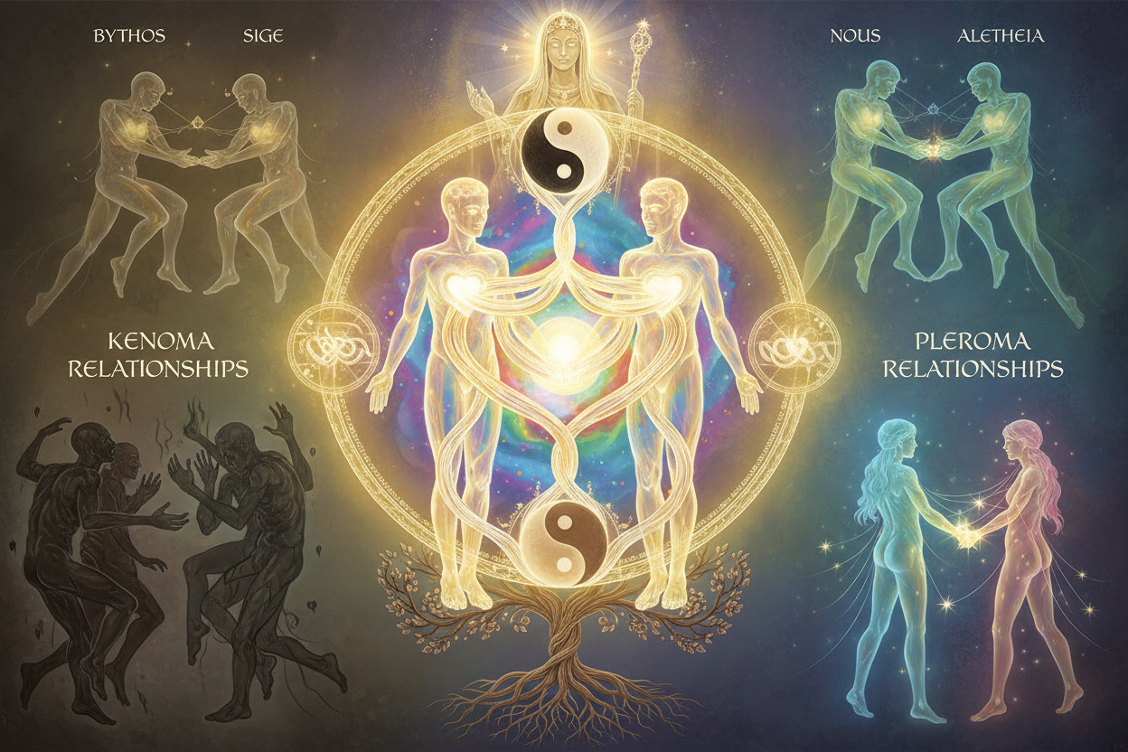 Pleroma Relationships: Divine Union | Sacred Partnership from Wholeness ...