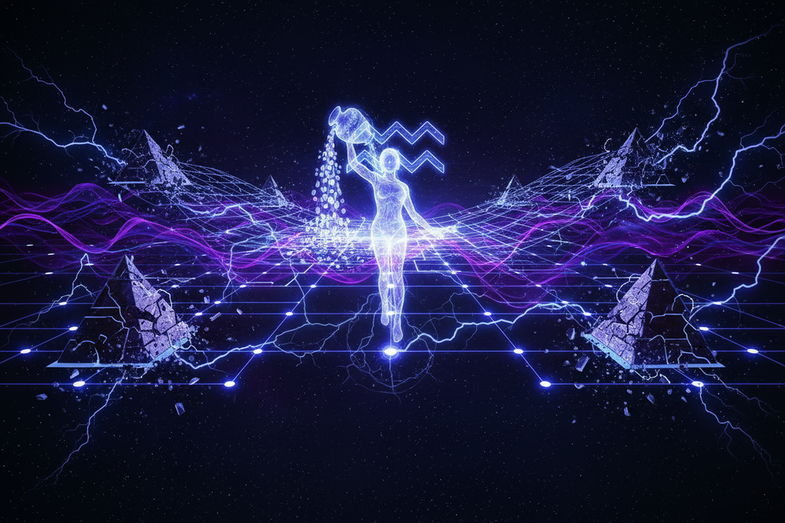 Pluto in Aquarius (2024–2044): Revolution, Networks, and the Decentralization of Power