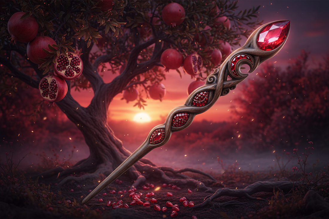 Pomegranate Wand: Magical Properties, Underworld Magic & the Fruit of the Dead