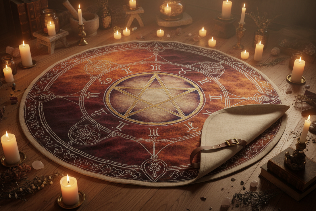 How to Make a Portable Ritual Circle Mat: Sacred Space Anywhere ...
