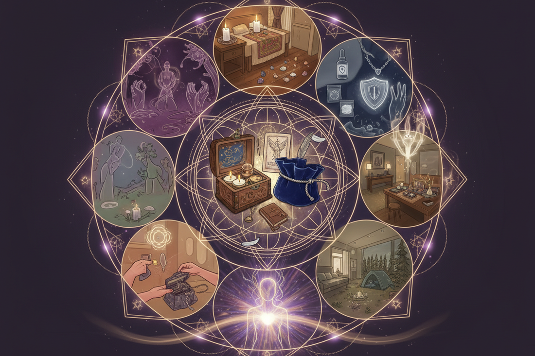 Portable Sacred Space: Travel Altars & Hotel Room Magic - Nicole's ritual universe