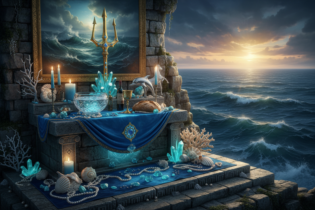 Working with Poseidon: Complete Guide to the God of the Sea - Nicole's ritual universe