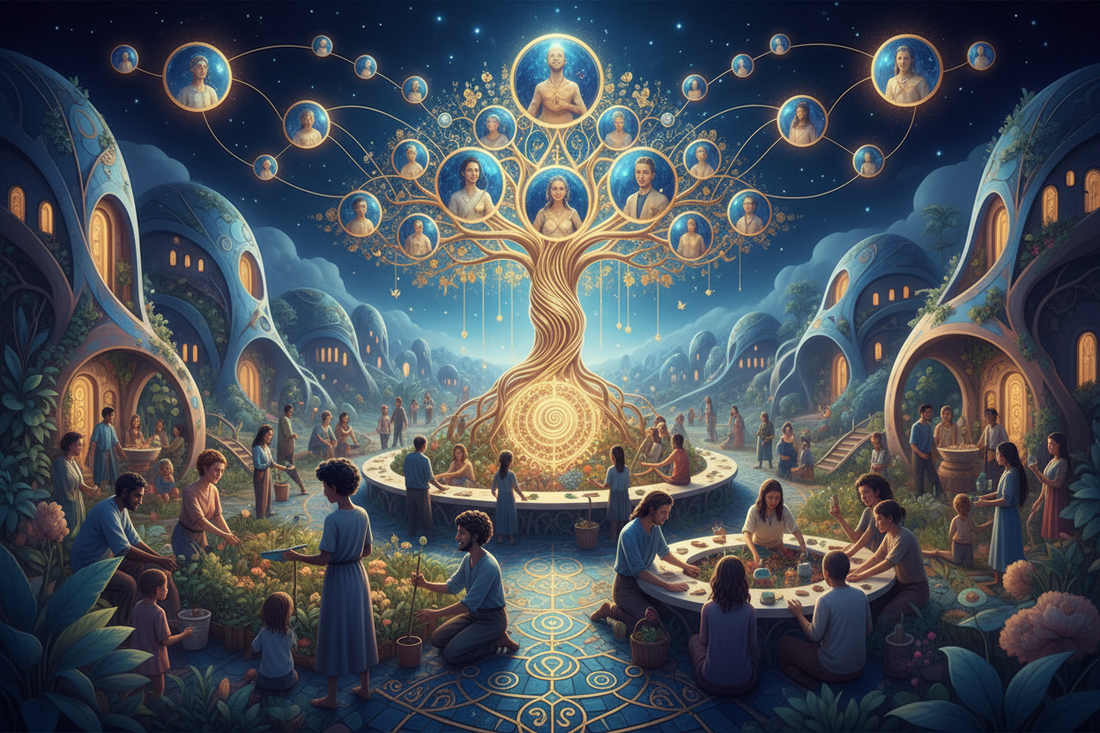 Post-Capitalist Futures: Economics of Inherent Worth - Nicole's ritual universe
