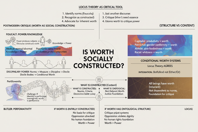 Postmodern Critique: Is Worth Socially Constructed?