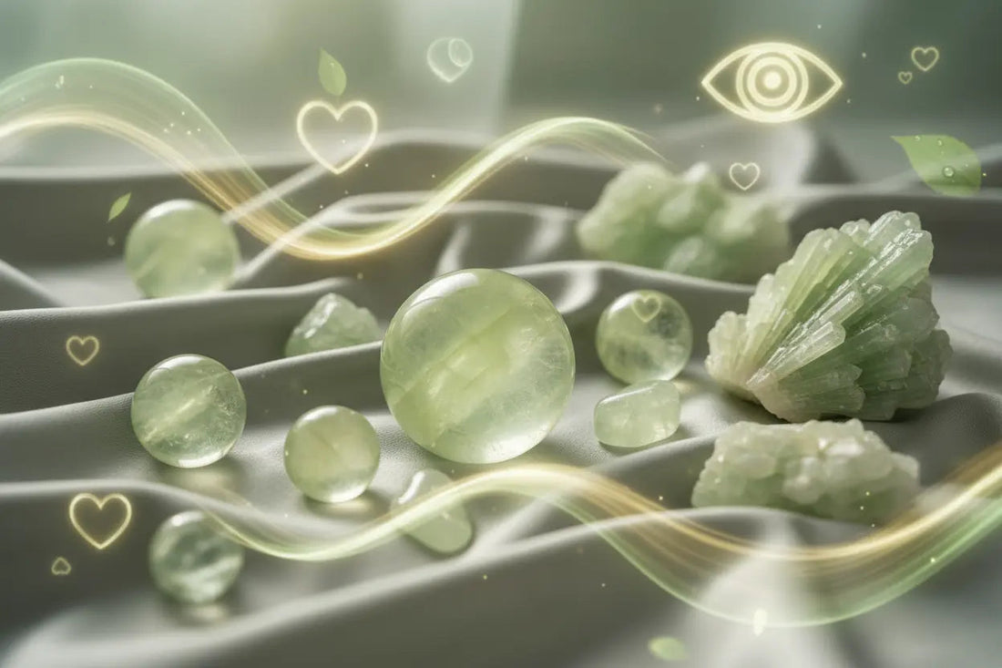 Prehnite: Unconditional Love & Prophecy Stone - Complete Guide Nicole's ritual universe
