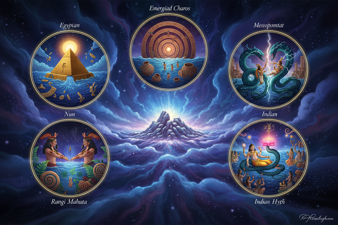 Primordial Waters and the First Land