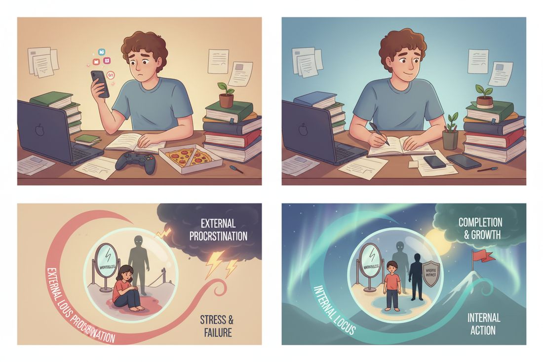 Procrastination and Internal Locus: Fear of Judgment