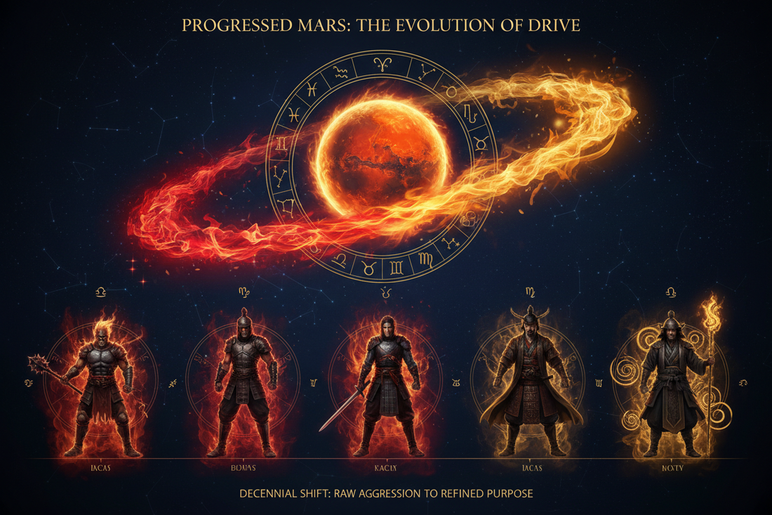 Your Progressed Mars: How Your Drive and Desire Change