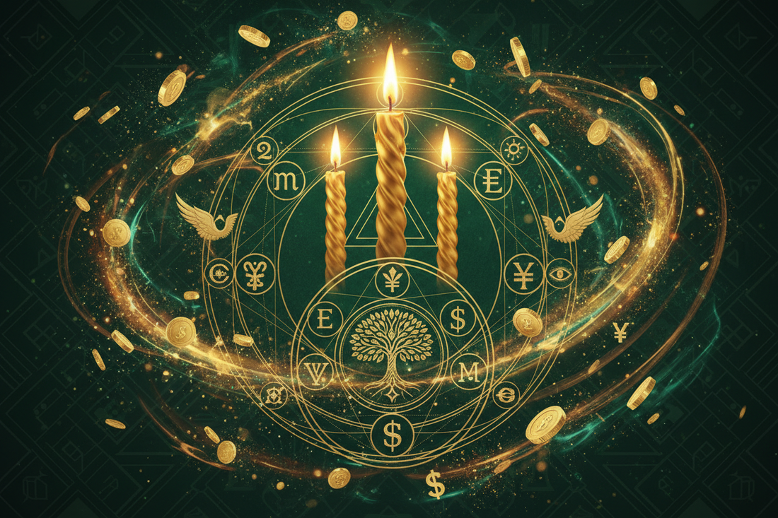 Prosperity Candle Ritual: Attract Wealth in 7 Days - Nicole's ritual universe