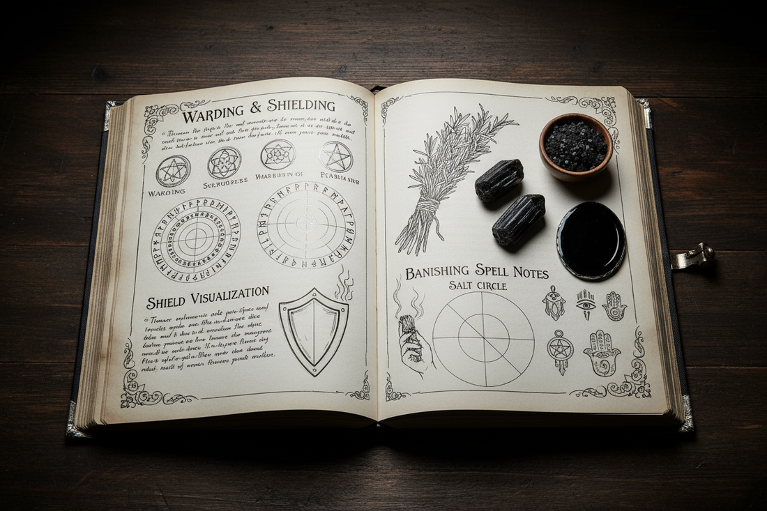 Book of Shadows Protection: Spells & Warding - Nicole's ritual universe