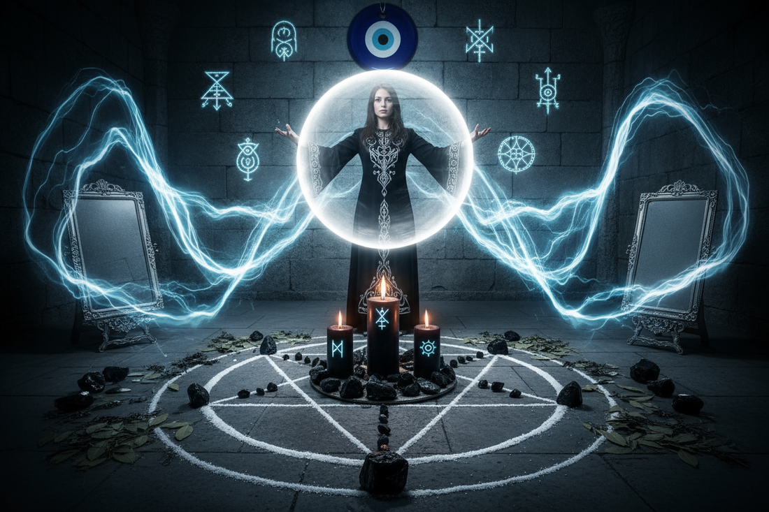 Protection Magic: Shields, Boundaries & Psychic Defense