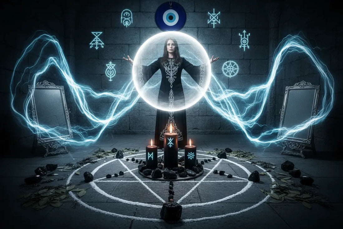 Protection Magic: Shields, Boundaries & Psychic Defense Nicole's ritual universe