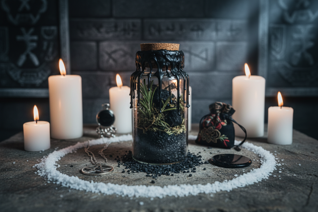 Protection Spell Jar: Step-by-Step Guide - Nicole's ritual universe