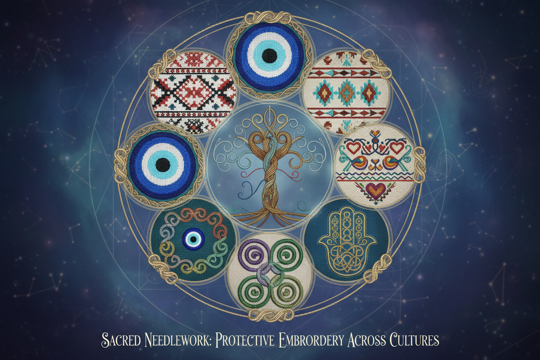 Protective Embroidery: Symbols, Patterns, and Warding Stitches - Nicole's ritual universe