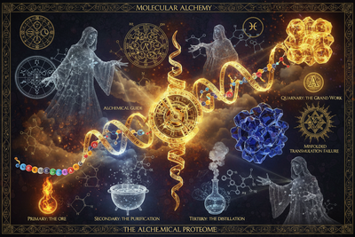 Protein Folding and Alchemy: Molecular Transformation