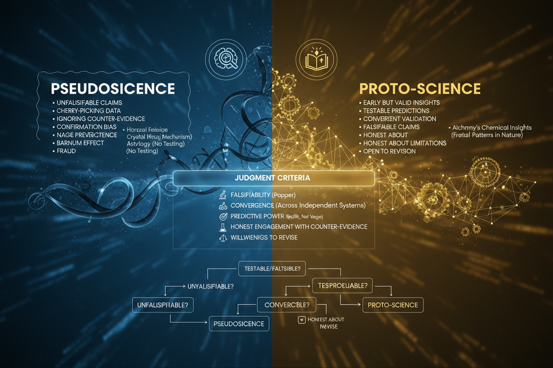 Pseudoscience vs Proto-Science: How to Distinguish Valid from Invalid Correspondences - Nicole's ritual universe