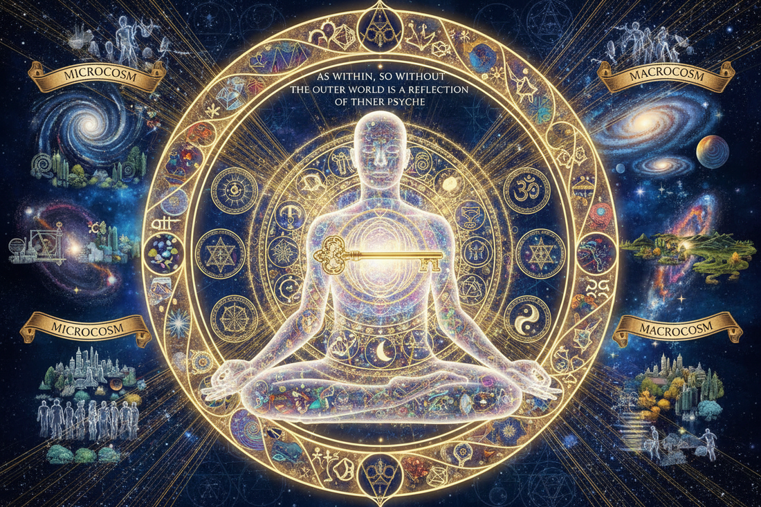 Why All Mystical Traditions Claim "The Psyche = Key to the World" - Nicole's ritual universe