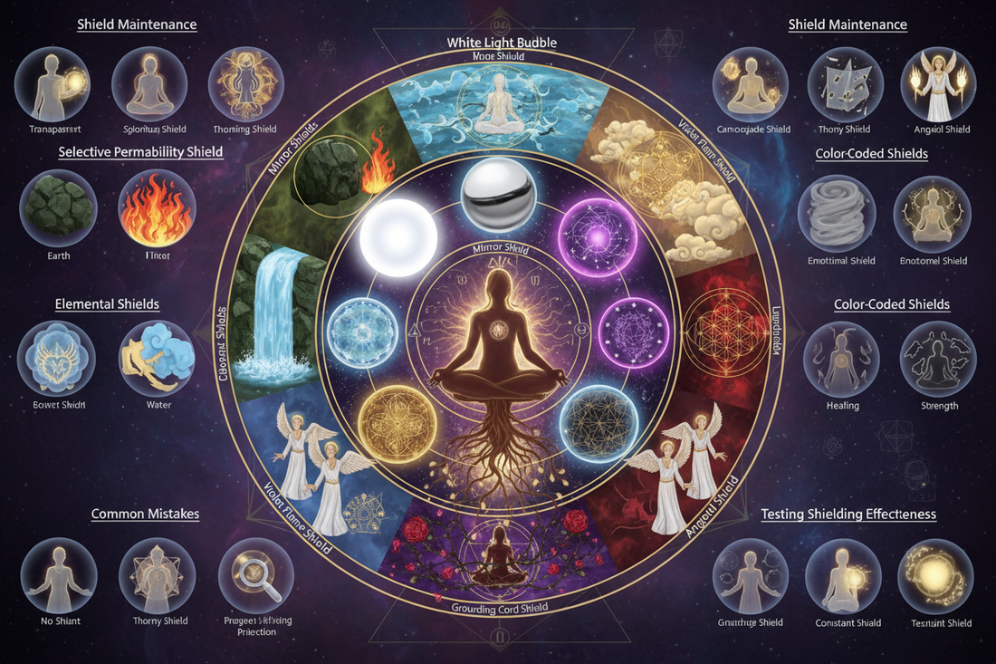 Psychic Boundaries 101: Shielding Techniques That Work - Nicole's ritual universe