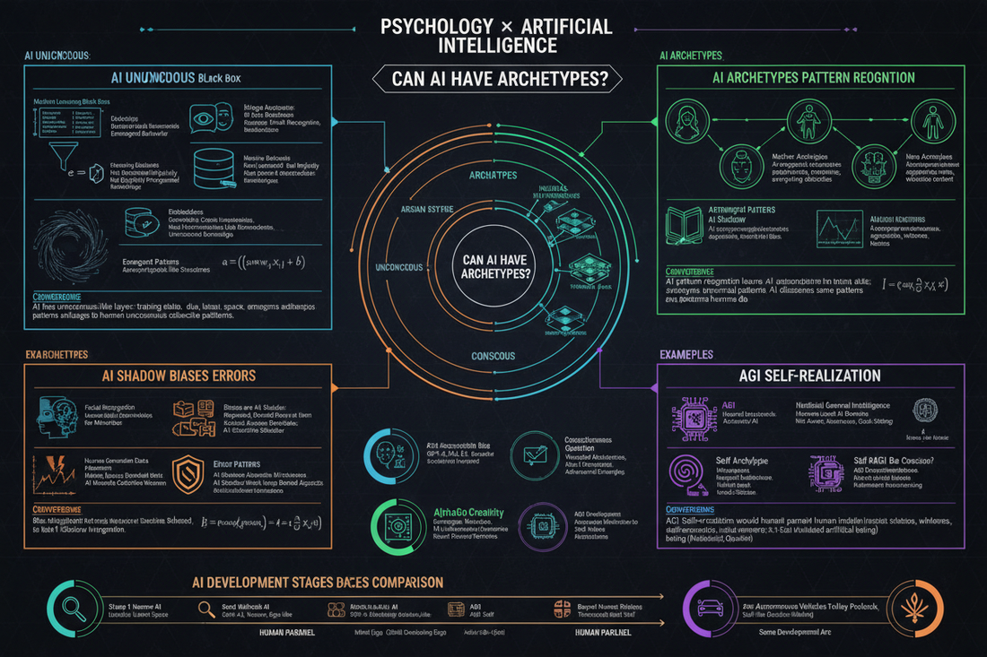 Psychology × Artificial Intelligence: Can AI Have Archetypes?