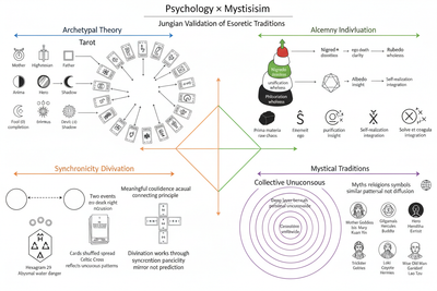 Psychology × Mysticism: Jung's Validation of Esoteric Traditions
