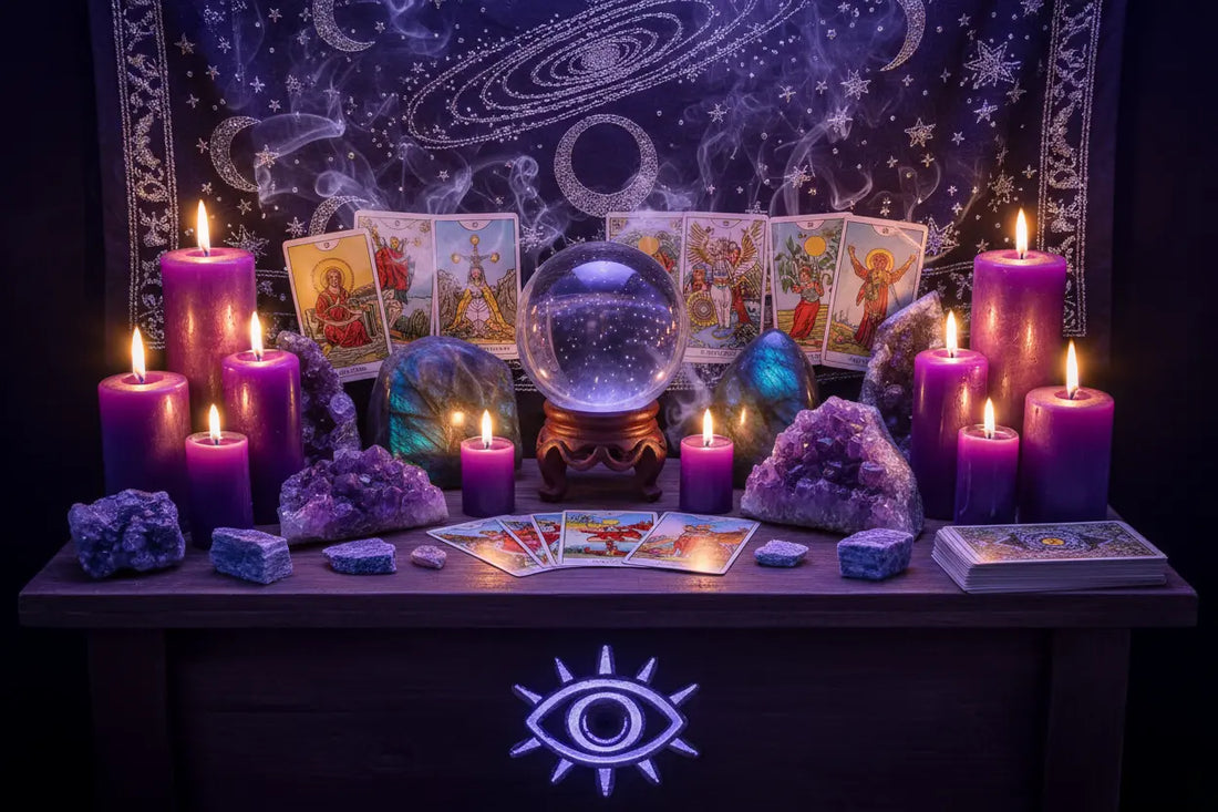 Purple Candle Magic: Psychic Power & Spiritual Wisdom - Nicole's ritual universe