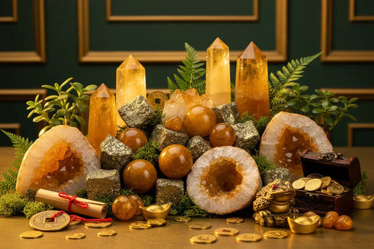 Pyrite and Citrine Together: Ultimate Wealth Combination - Nicole's ritual universe
