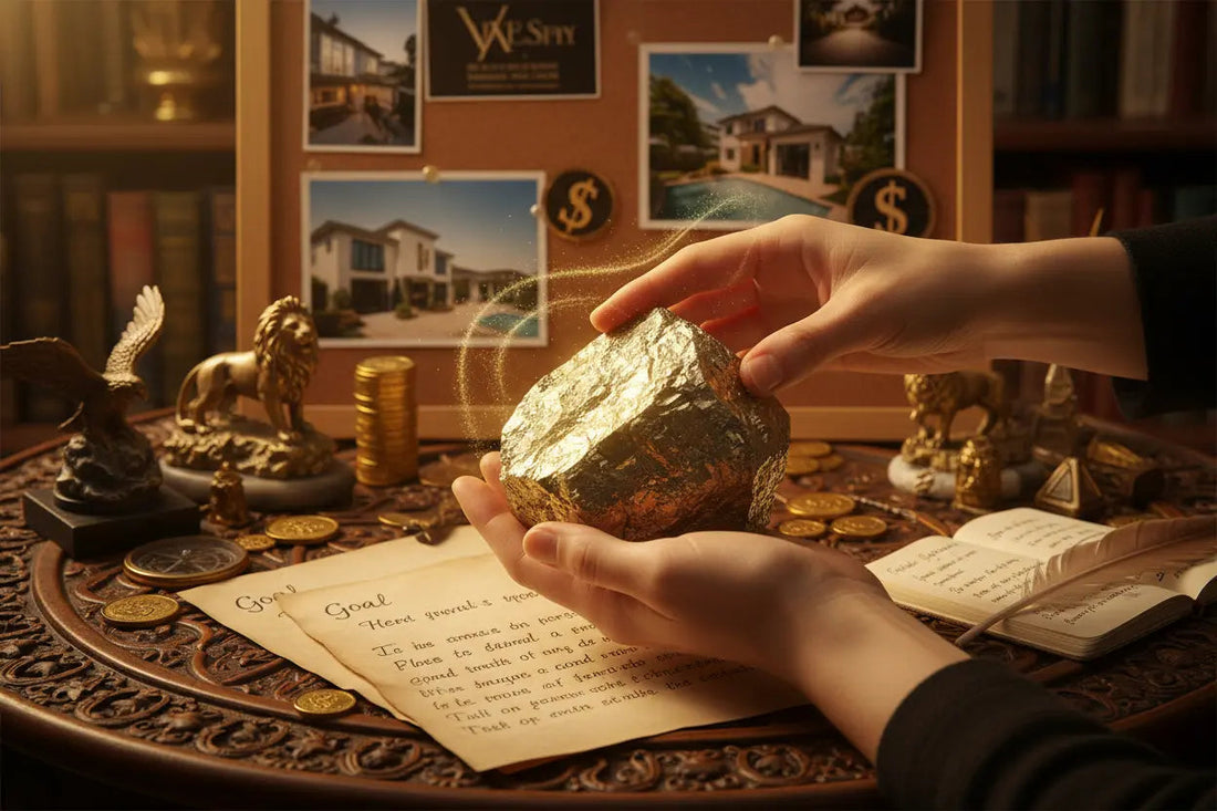 Pyrite Manifestation: Turning Goals Into Gold - Nicole's ritual universe