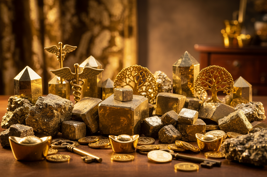 Pyrite for Manifestation and Abundance: Complete Guide to Fool's Gold and Grounded Wealth