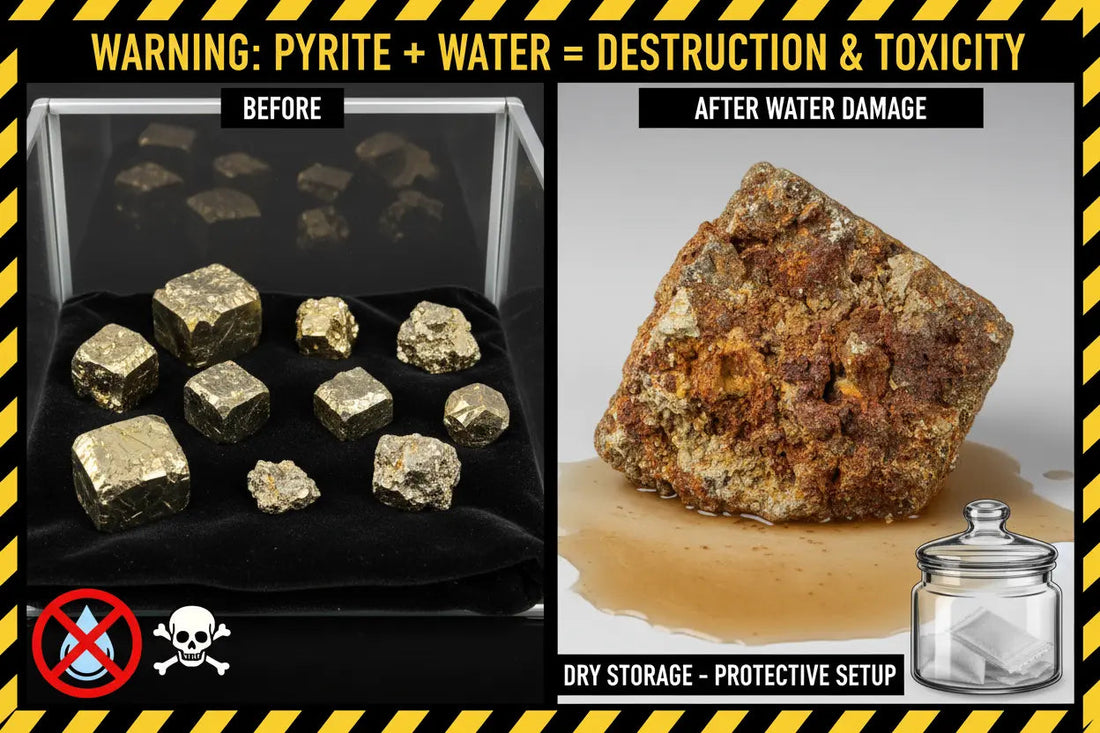 Pyrite Water Warning: Why It Rusts & Turns Toxic - Nicole's ritual universe