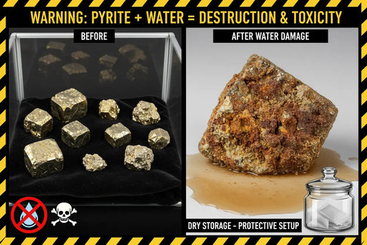 Pyrite Water Warning: Why It Rusts & Turns Toxic - Nicole's ritual universe