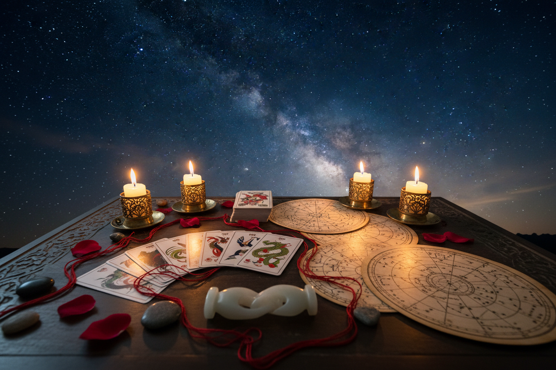 Qixi Divination: Love Tarot Spreads and Star Oracle Readings - Nicole's ritual universe