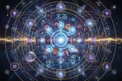 Quantum Computing and Divination: Calculating All Possibilities at Once
