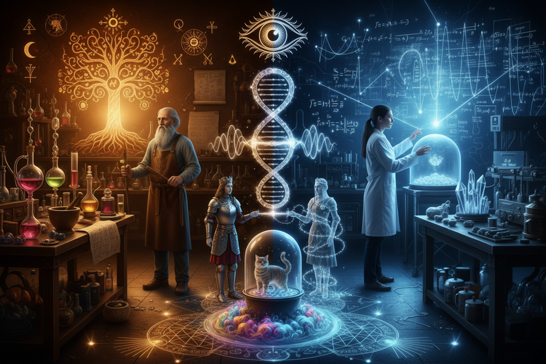 Alchemy and Quantum Physics: Modern Scientific Parallels - Nicole's ritual universe