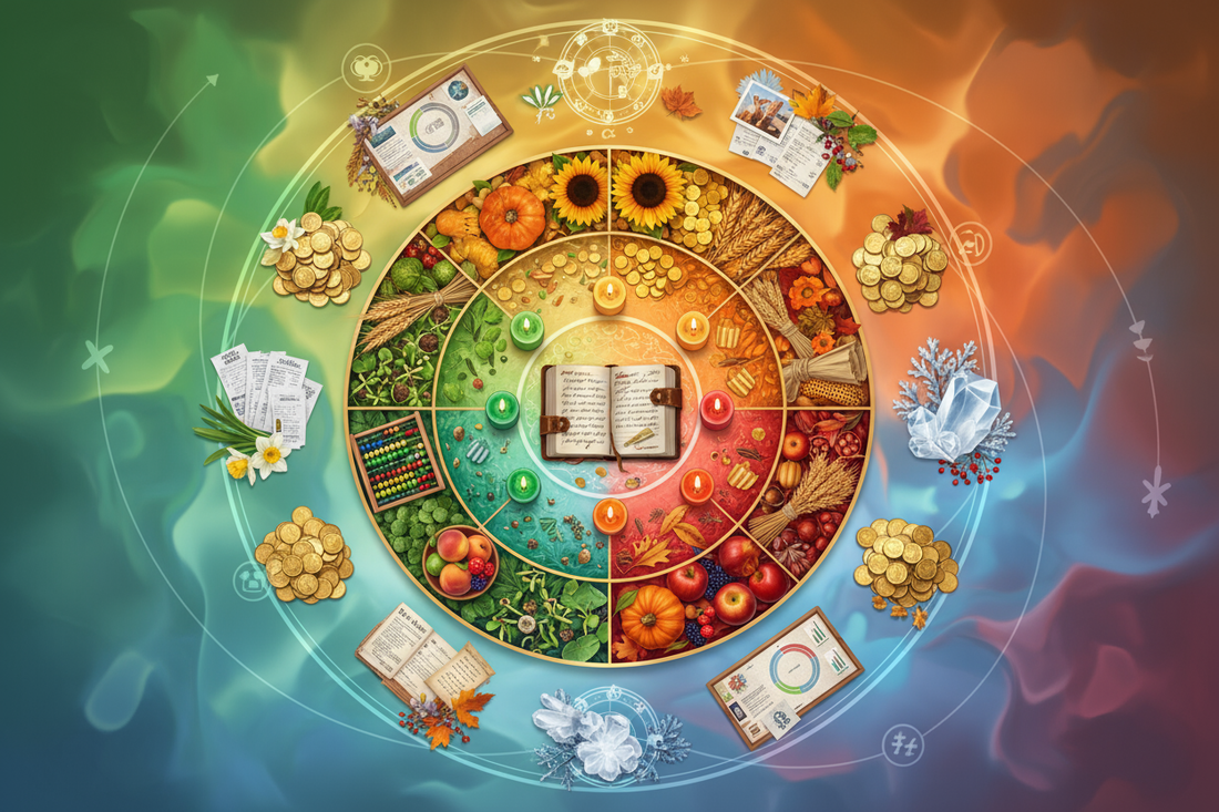 Quarterly Prosperity Review: Seasonal Wealth Ritual - Nicole's ritual universe