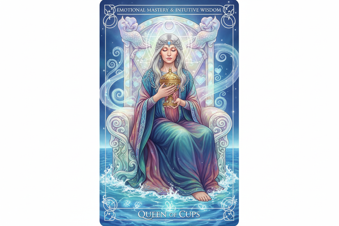 Queen of Cups Tarot Card: Complete Guide to Meaning & Symbolism - Nicole's ritual universe