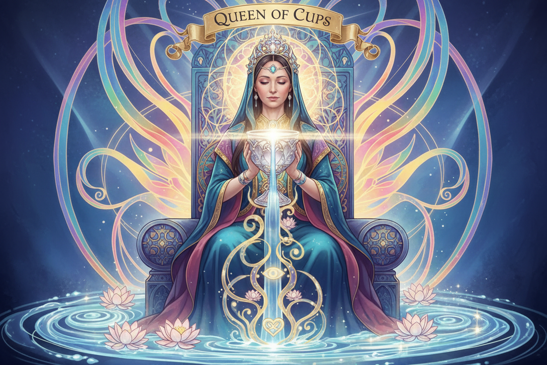 Queen of Cups Spiritual Meaning: Divine Feminine & Compassionate Wisdom - Nicole's ritual universe