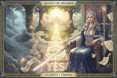 Queen of Swords Yes or No? (Plus Timing Predictions)
