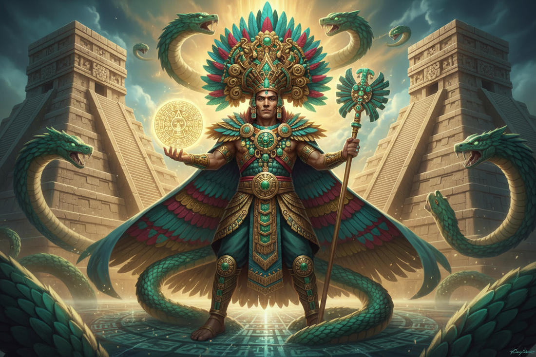 Quetzalcoatl: Aztec Feathered Serpent - Nicole's ritual universe